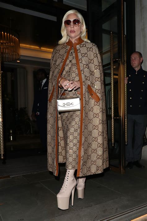 lady gaga house of gucci outfit